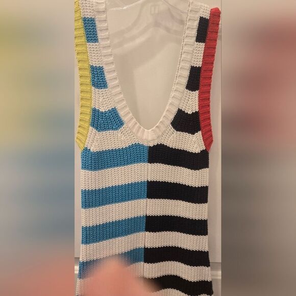 Staud Seashore Striped Knit Midi Dress – Sleeveless – Size M – Chic  Style - Picture 3 of 6